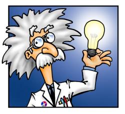 Have bright ideas ! Have bright ideas !