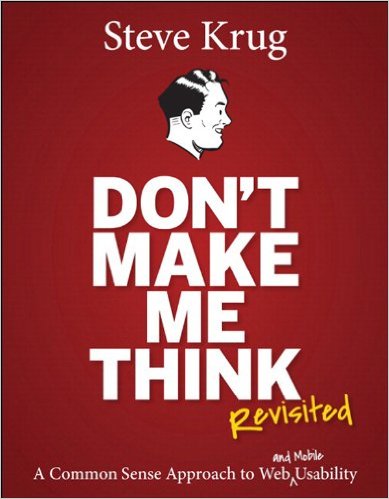 Don't make me think - Steve Krug