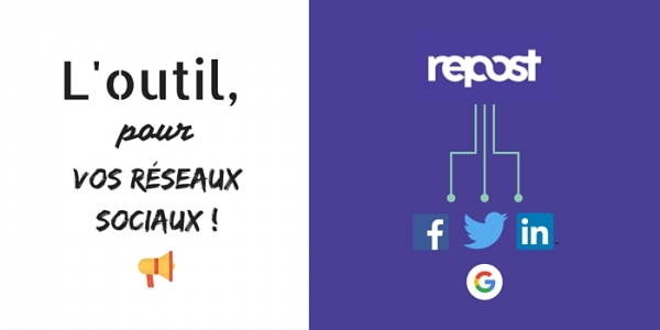 Repost outil réseaux sociaux